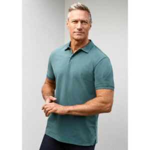 BIZ Mens City Short Sleeve Polo