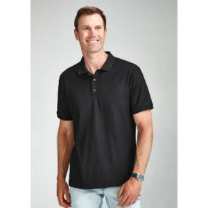 BIZ Mens Focus Short Sleeve Polo