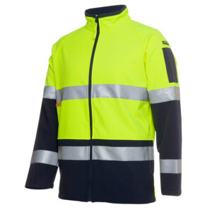 JB'S HI VIS (D+N) SOFTSHELL JACKET