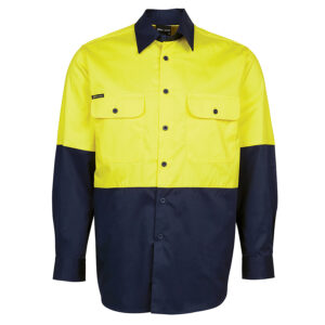 JB'S HI VIS L/S 150G SHIRT