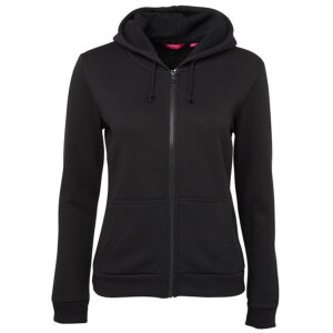 JB'S LADIES P/C FULL ZIP HOODIE