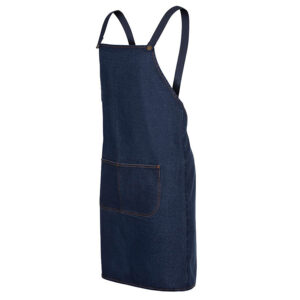 JB'S CROSS BACK DENIM APRON (WITHOUT STRAP)