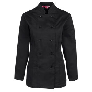 JB'S LADIES L/S CHEF'S JACKET
