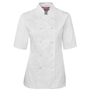 JB'S LADIES S/S CHEF'S JACKET
