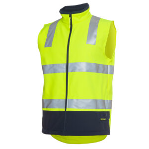 JB'S HI VIS (D+N) SOFTSHELL VEST