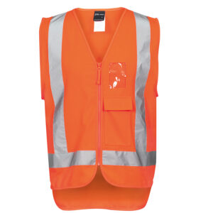 JB'S HI VIS ZIP (D+N) TTMC-W VEST