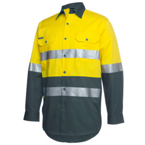 JB'S HI VIS (D+N) L/S 190G SHIRT