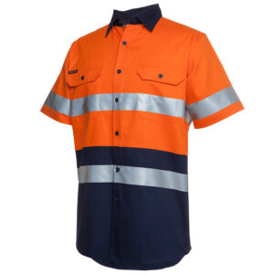 JB'S HI VIS (D+N) S/S 190G SHIRT