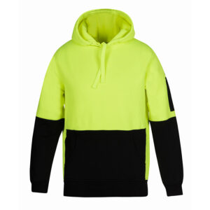 JB'S HI VIS 330G PULL OVER HOODIE
