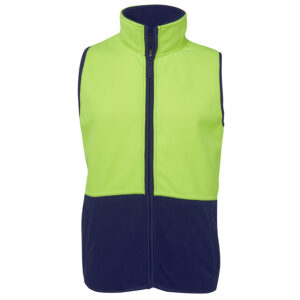 JB'S HI VIS POLAR VEST