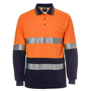 JB'S HI VIS L/S (D+N) TRAD POLO