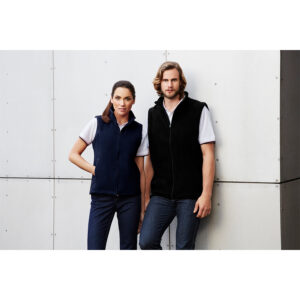 BIZ LADIES PLAIN MICRO FLEECE VEST