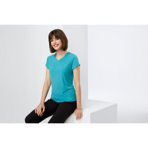 BIZ LADIES LANA SHORT SLEEVE TOP