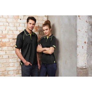 BIZ MENS FUSION POLO