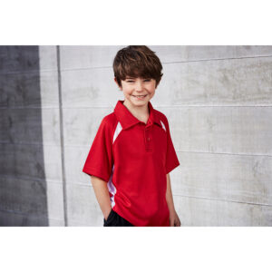BIZ KIDS SPLICE POLO