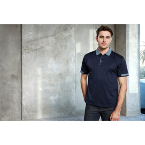 BIZ MENS NOOSA SELF CHECK POLO