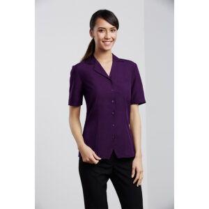 BIZ LADIES PLAIN OASIS OVERBLOUSE