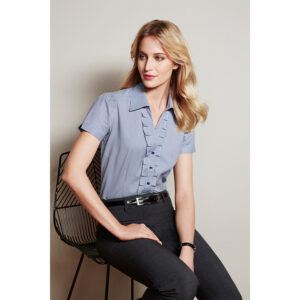BIZ LADIES EDGE SHORT SLEEVE SHIRT