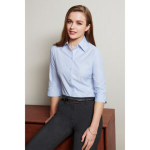BIZ LADIES AMBASSADOR 3/4 SLEEVE SHIRT