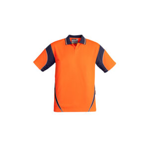 Syzmik Mens Hi Vis Aztec Polo - Short Sleeve