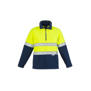 Syzmik Mens Hi Vis Fleece Jumper - Hoop Taped