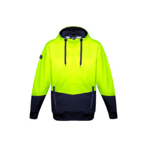Syzmik Unisex Hi Vis Textured Jacquard Hoodie