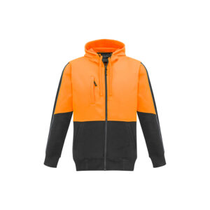 Syzmik Unisex Hi Vis Full Zip Hoodie