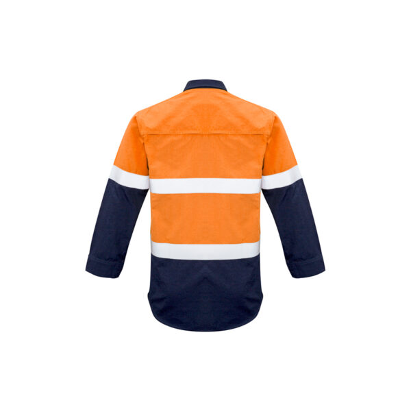 ZW132_OrangeNavy_Back ZW132_OrangeNavy_Back