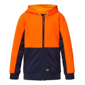 NCC ASCENT KIDS HIVIS TWO TONE HOODIE