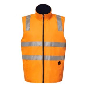 NCC VIC RAIL REVERSIBLE FLEECE VEST WITH CSR TAPE