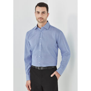 Biz Corp Mens Hudson Long Sleeve Shirt