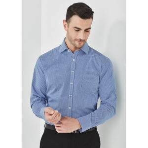 Biz Corp Mens Newport Long Sleeve Shirt