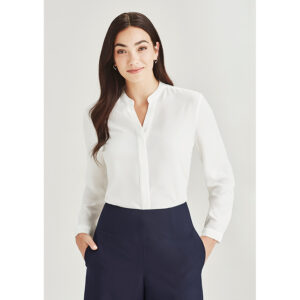Biz Corp Womens Juliette Plain Blouse