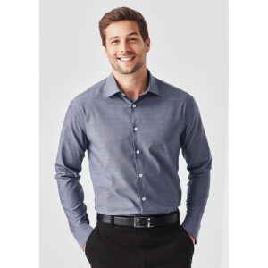 Biz Corp Mens Charlie Classic Fit L/S Shirt